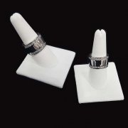 custom 14k white gold ring with 1ct diamonds