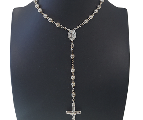easter rosary and cross