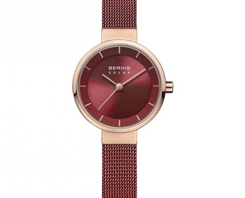 bering red watch women