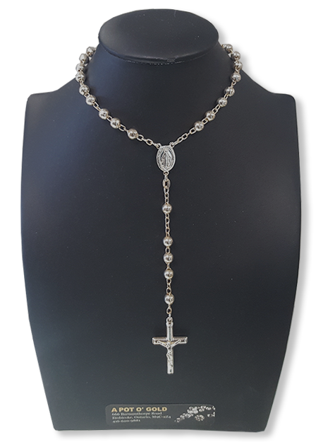easter rosary and cross crucifix